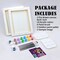 2 Pack Sip and Paint Kit for Adults Pre Drawn Canvas(Skeleton)